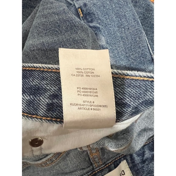 Denim Forum Blue Flare & Wide Leg Jeans - Picture 8 of 10